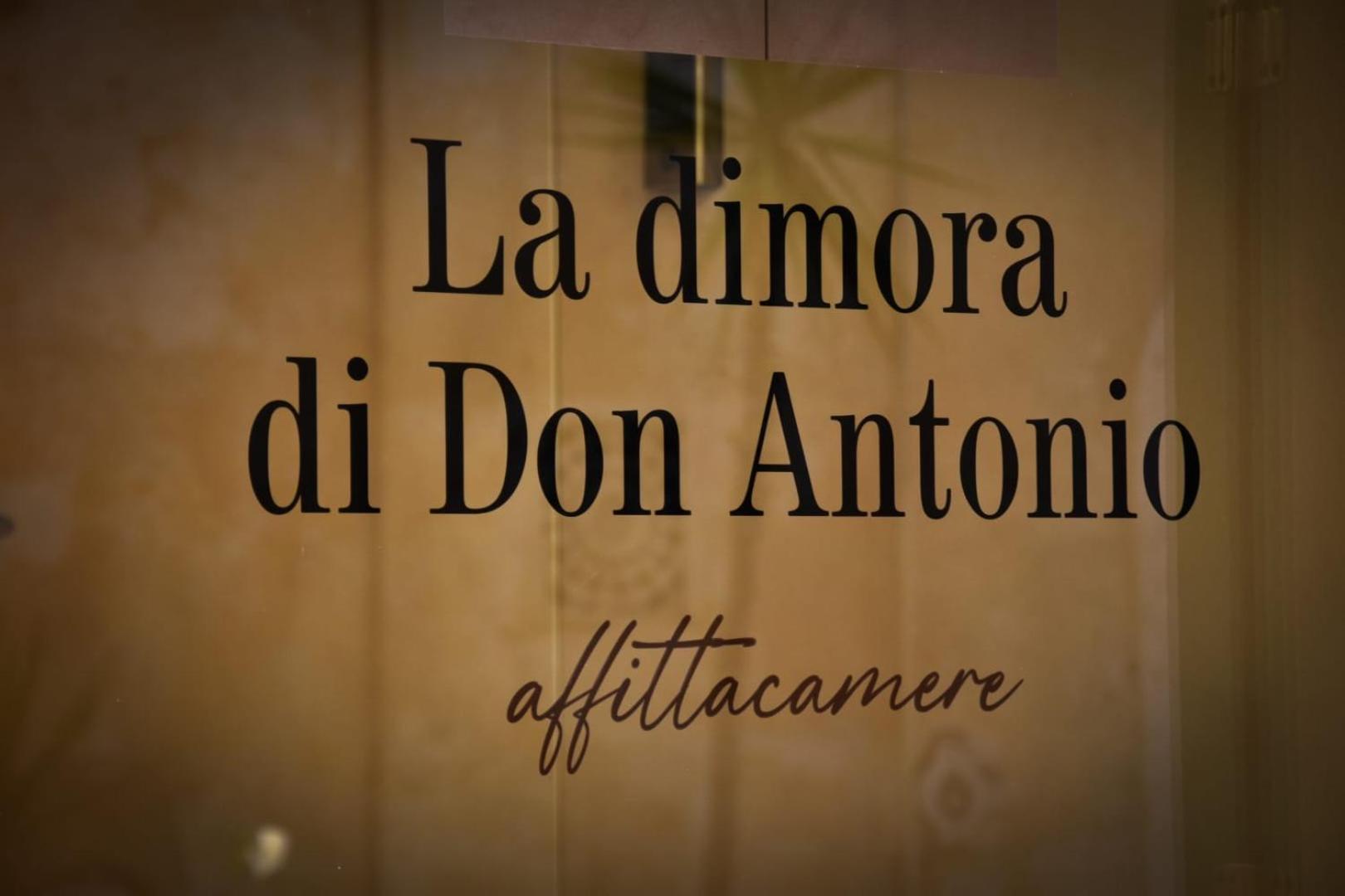 לינה וארוחת בוקר מטרה La Dimora Di Don Antonio מראה חיצוני תמונה